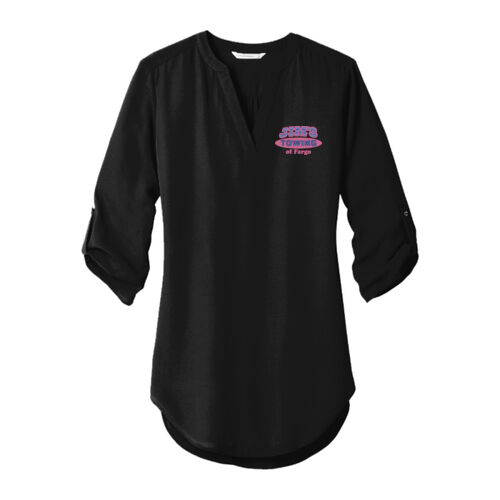 Ladies 3/4 Sleeve Tunic Blouse Thumbnail