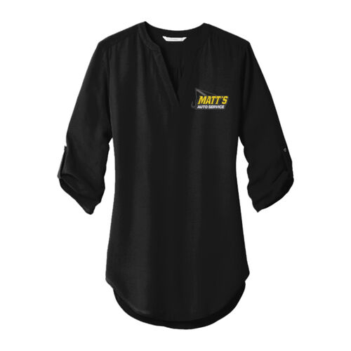 Ladies 3/4 Sleeve Tunic Blouse Thumbnail