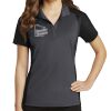 Women's Colorblock Micropique Sport Wick ® Polo Thumbnail